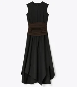 ASYMMETRISCHES BAUMWOLLKLEID