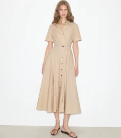 BAUMWOLLHEMDKLEID