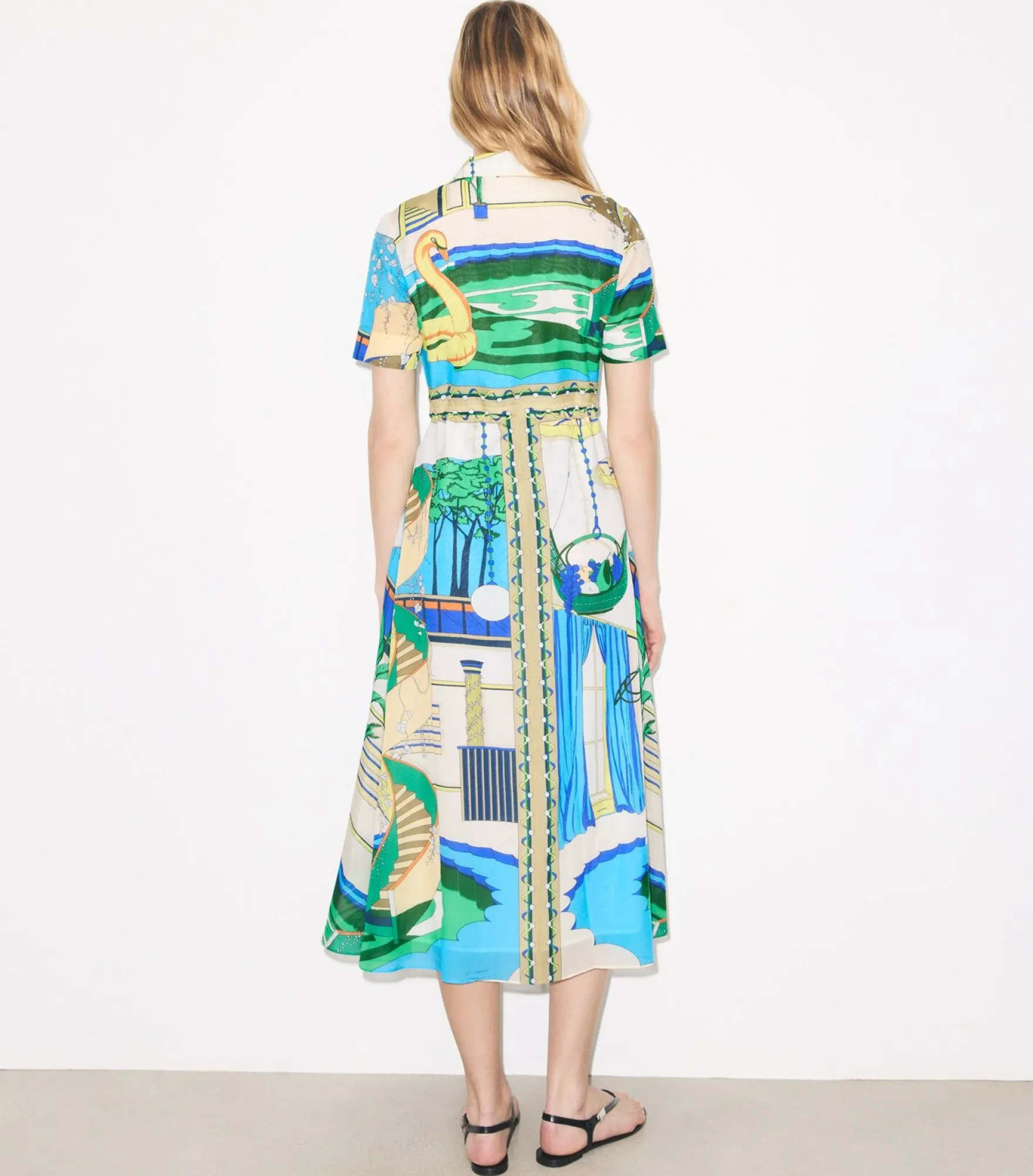 BAUMWOLLHEMDKLEID
