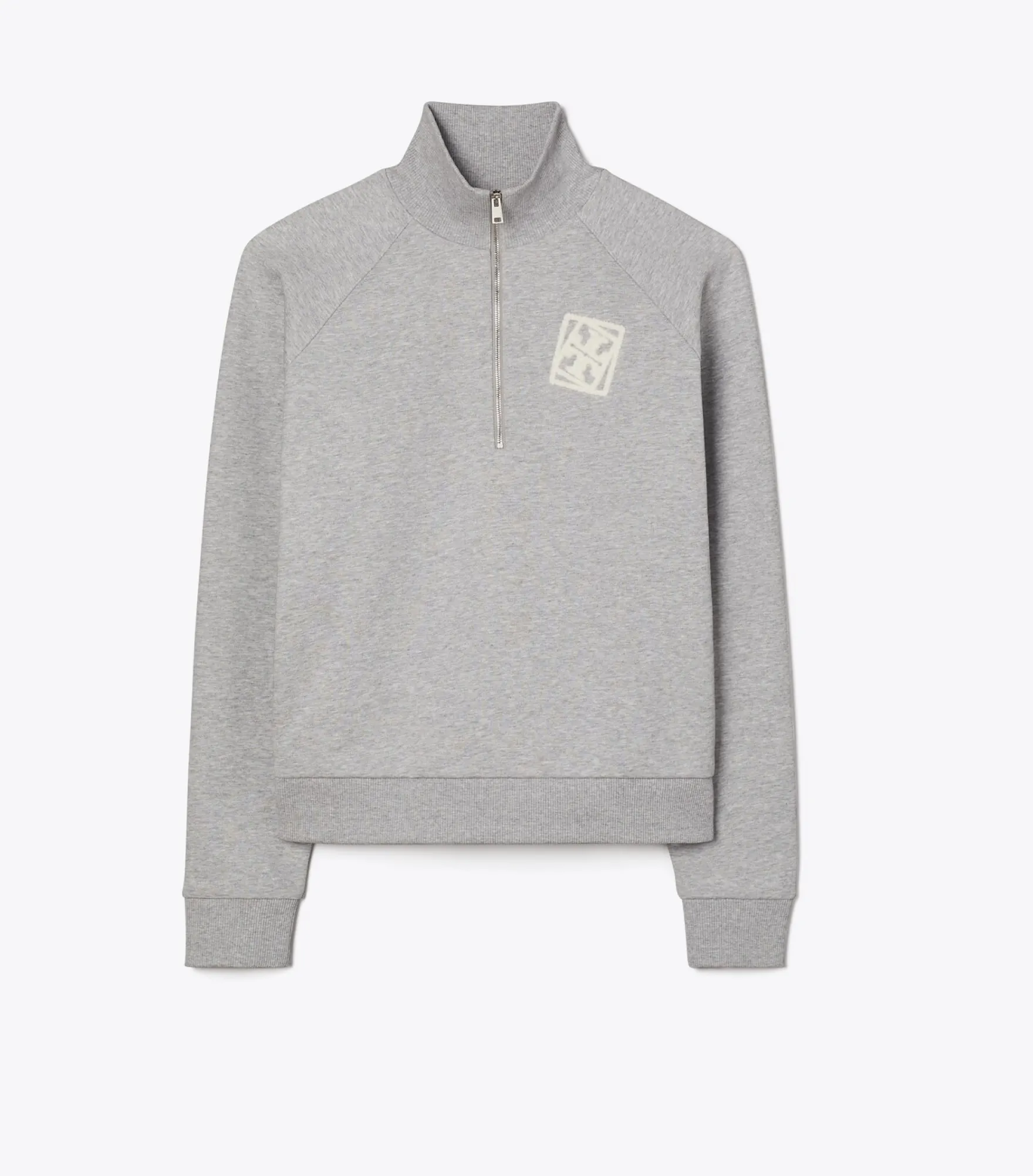 BAUMWOLLSWEATSHIRT MIT GESTICKTEM LOGO