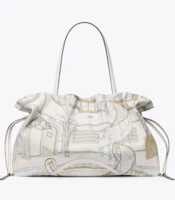 BEDRUCKTE ELLA TOTE BAG MIT TUNNELZUG