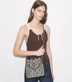 BUCKET BAG MIT T-MONOGRAMM