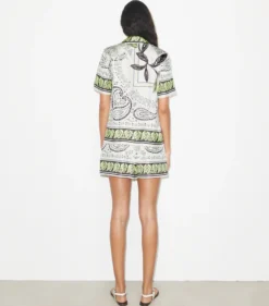 CAMP SHIRT AUS SEIDE