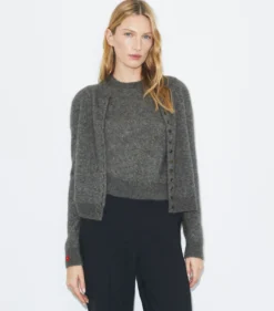 CARDIGAN AUS KASCHMIR UND SEIDE