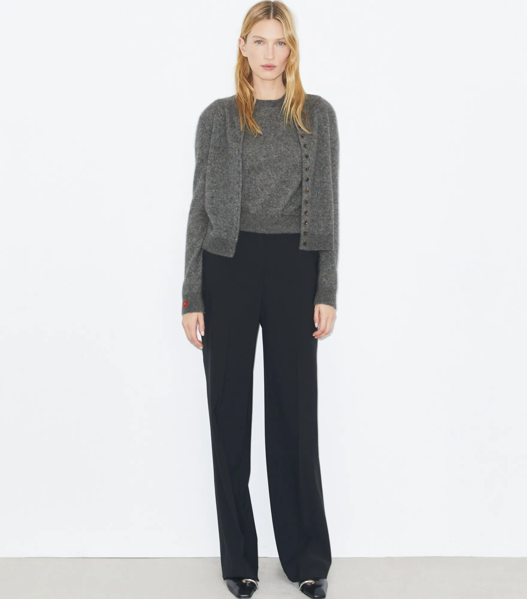 CARDIGAN AUS KASCHMIR UND SEIDE