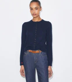 CARDIGAN AUS KASCHMIR UND SEIDE