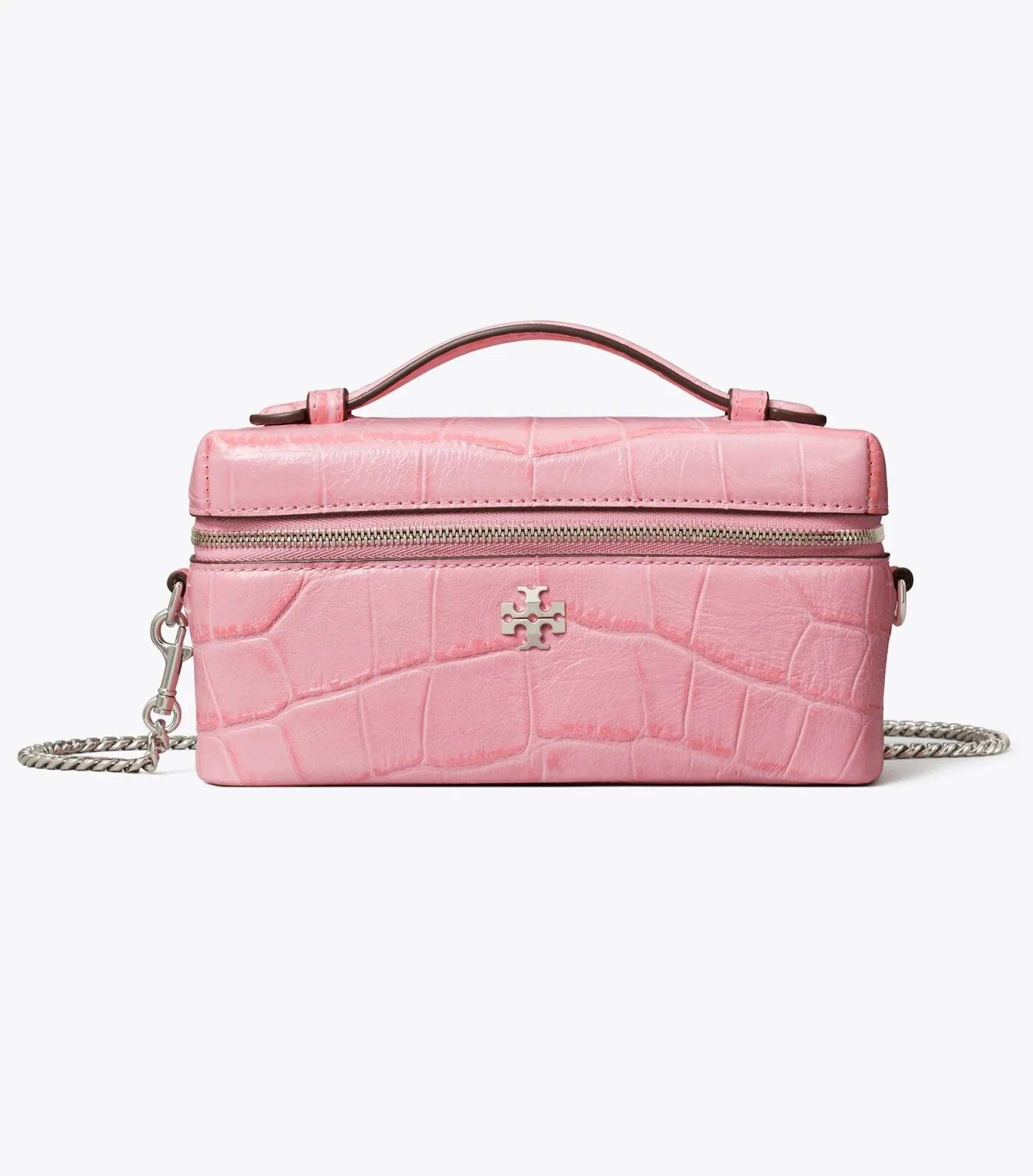CHARLIE KOSMETIKTASCHE MIT KROKOPRÄGUNG