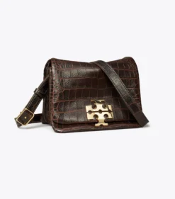 CHARLIE SCHULTERTASCHE MIT KROKOPRÄGUNG
