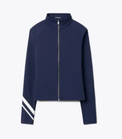 CHEVRONJACKE MIT DURCHGEHENDEM REISSVERSCHLUSS