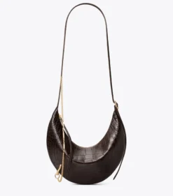 CROSSBODY BAG MIT PIERCINGDETAIL UND KROKOPRÄGUNG