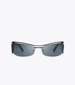 DOUBLE-LENS RUNWAY SUNGLASSES