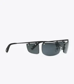 DOUBLE-LENS RUNWAY SUNGLASSES