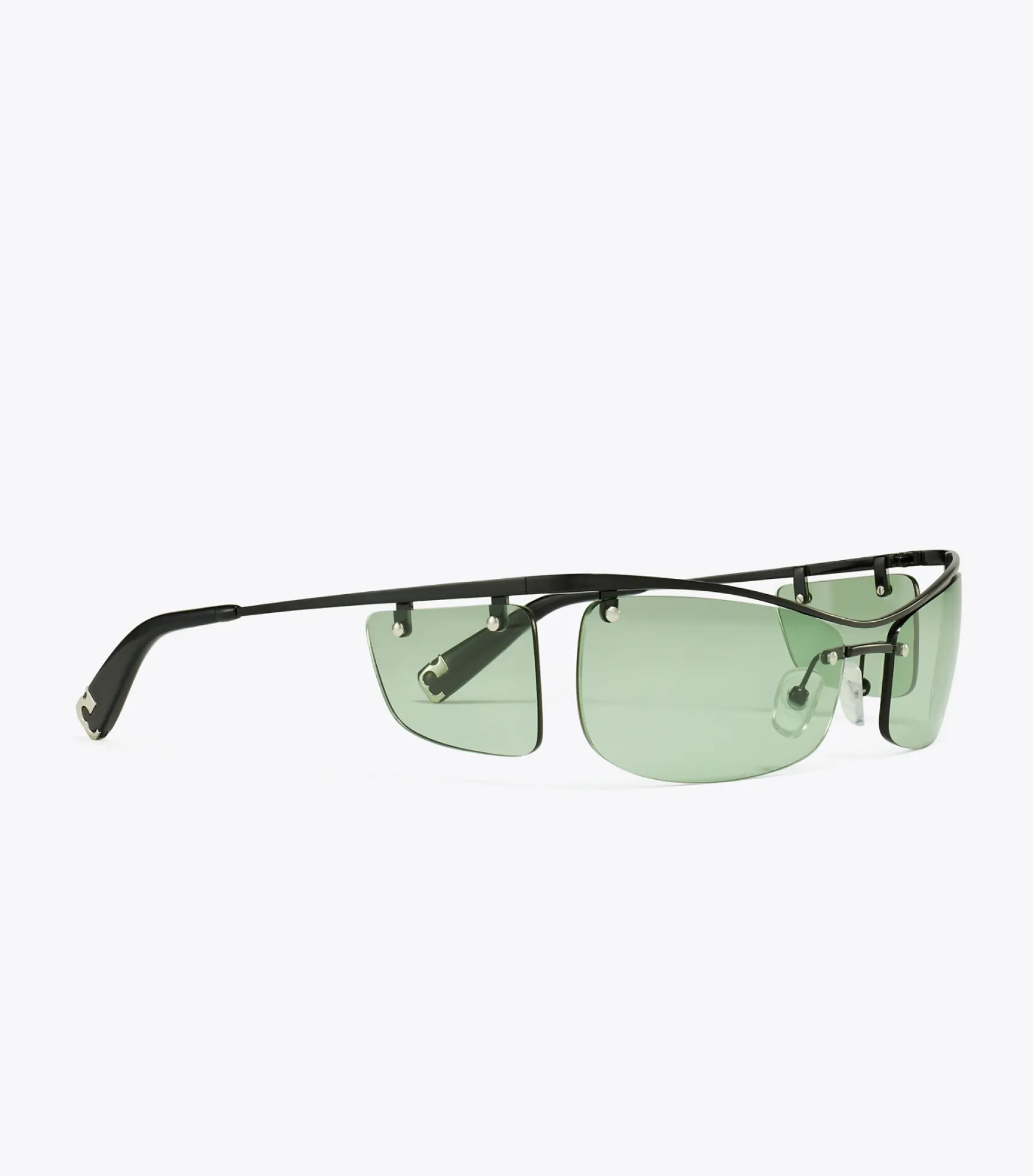 DOUBLE-LENS RUNWAY SUNGLASSES