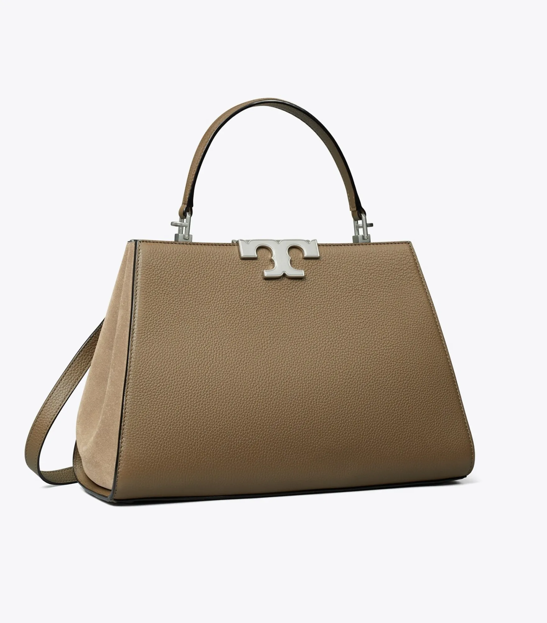 ELEANOR HENKELTASCHE AUS STRUKTURLEDER