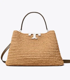 ELEANOR RAFFIA SATCHEL