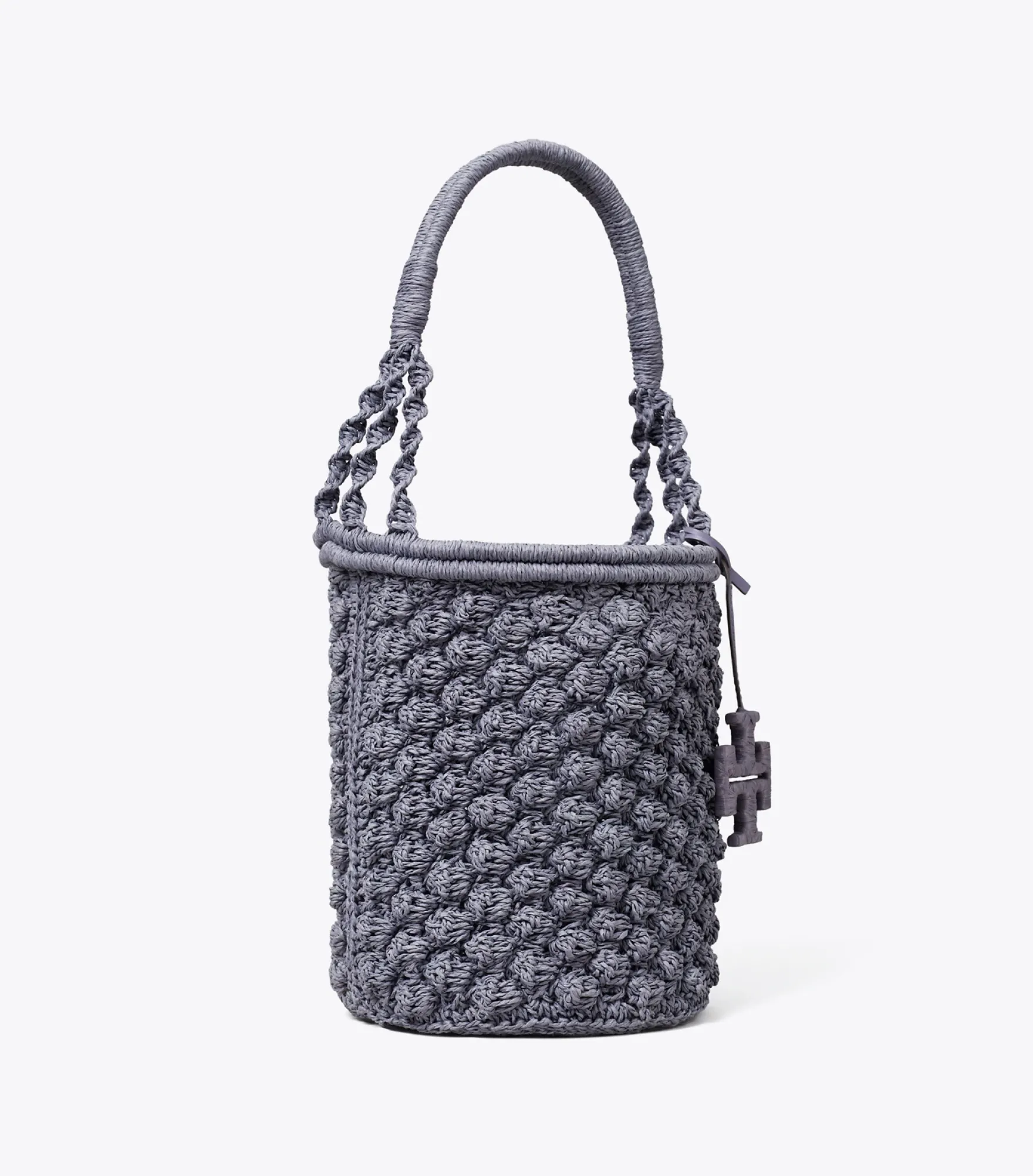 ELLA HAND-CROCHETED POPCORN BUCKET BAG