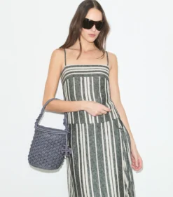 ELLA HAND-CROCHETED POPCORN BUCKET BAG