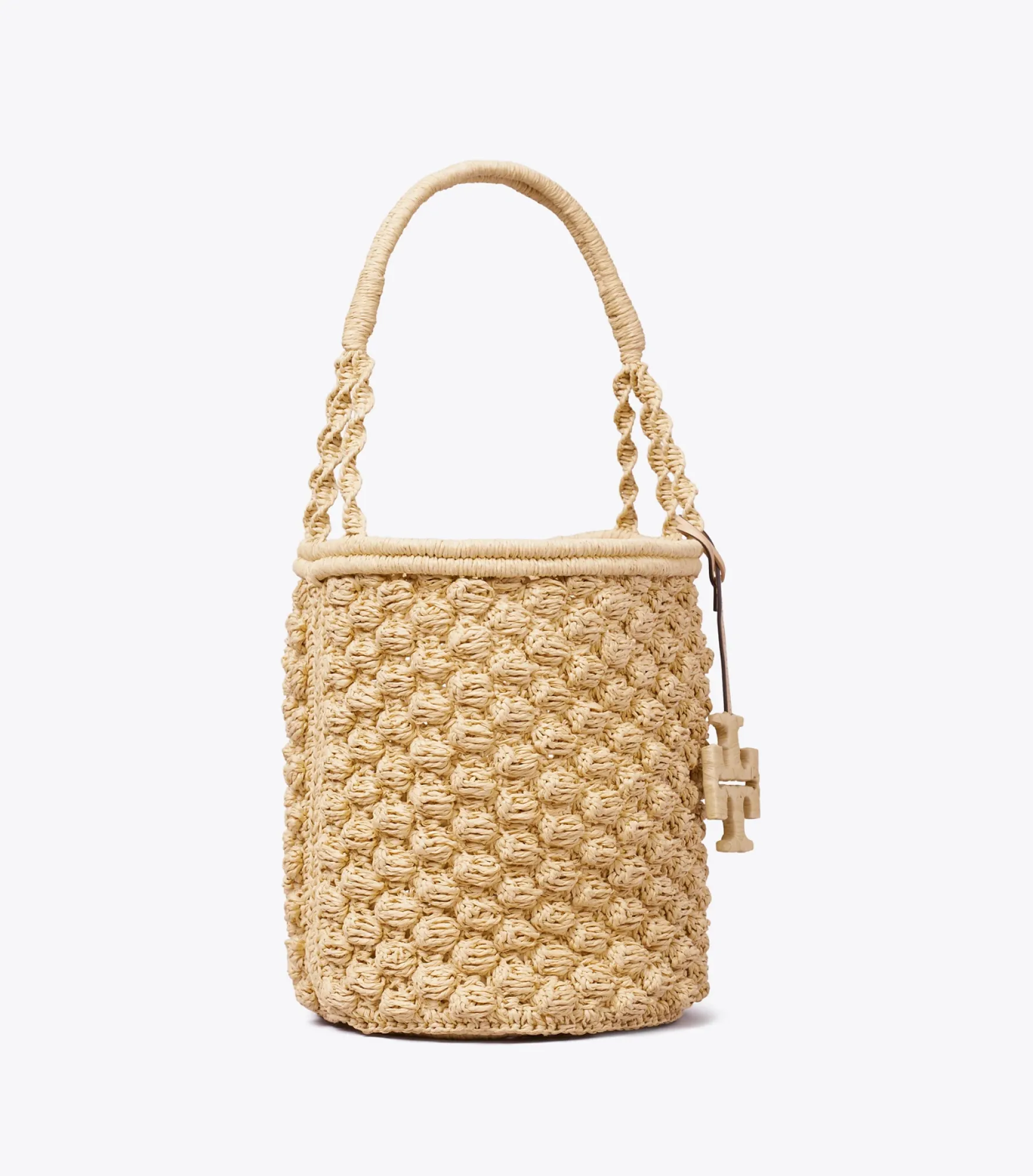 ELLA HAND-CROCHETED POPCORN BUCKET BAG