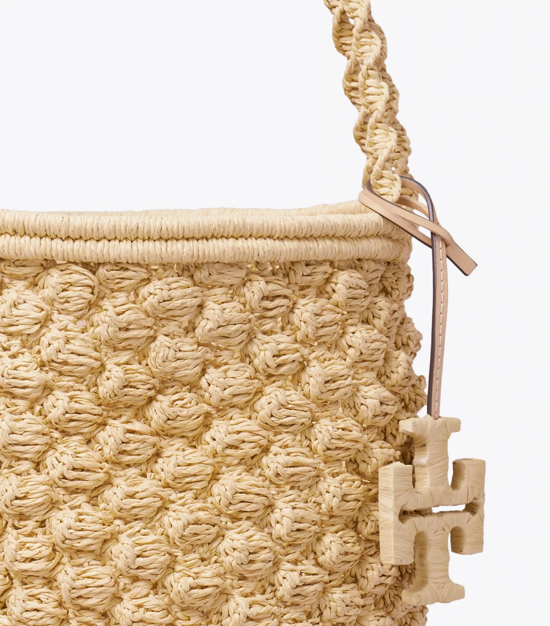 ELLA HAND-CROCHETED POPCORN BUCKET BAG