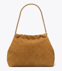 FLEMING HOBO BAG AUS WEICHEM WILDLEDER