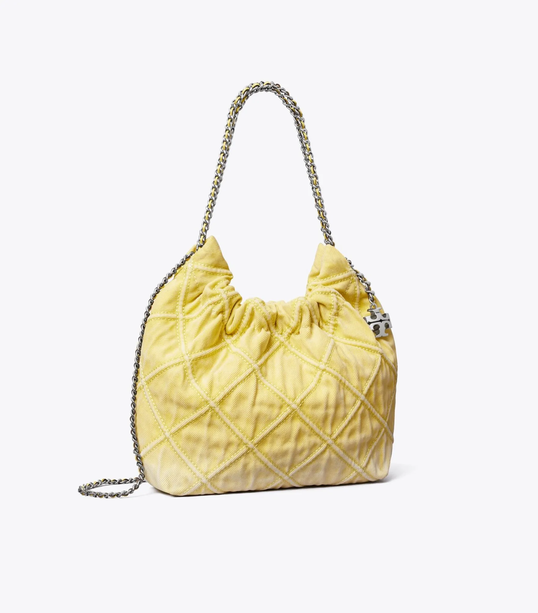 FLEMING MINI HOBO BAG AUS WEICHEM DENIM