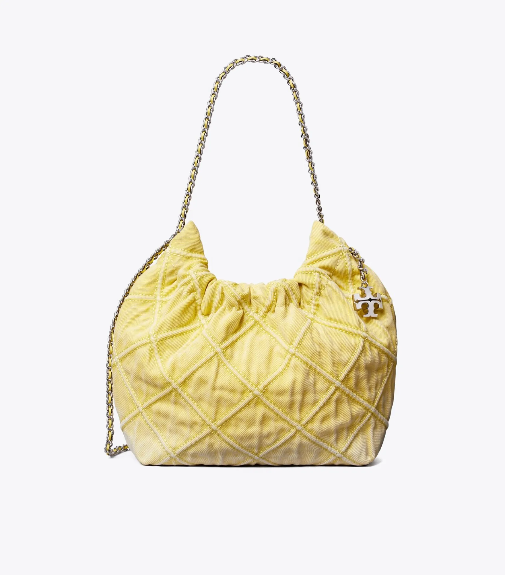 FLEMING MINI HOBO BAG AUS WEICHEM DENIM
