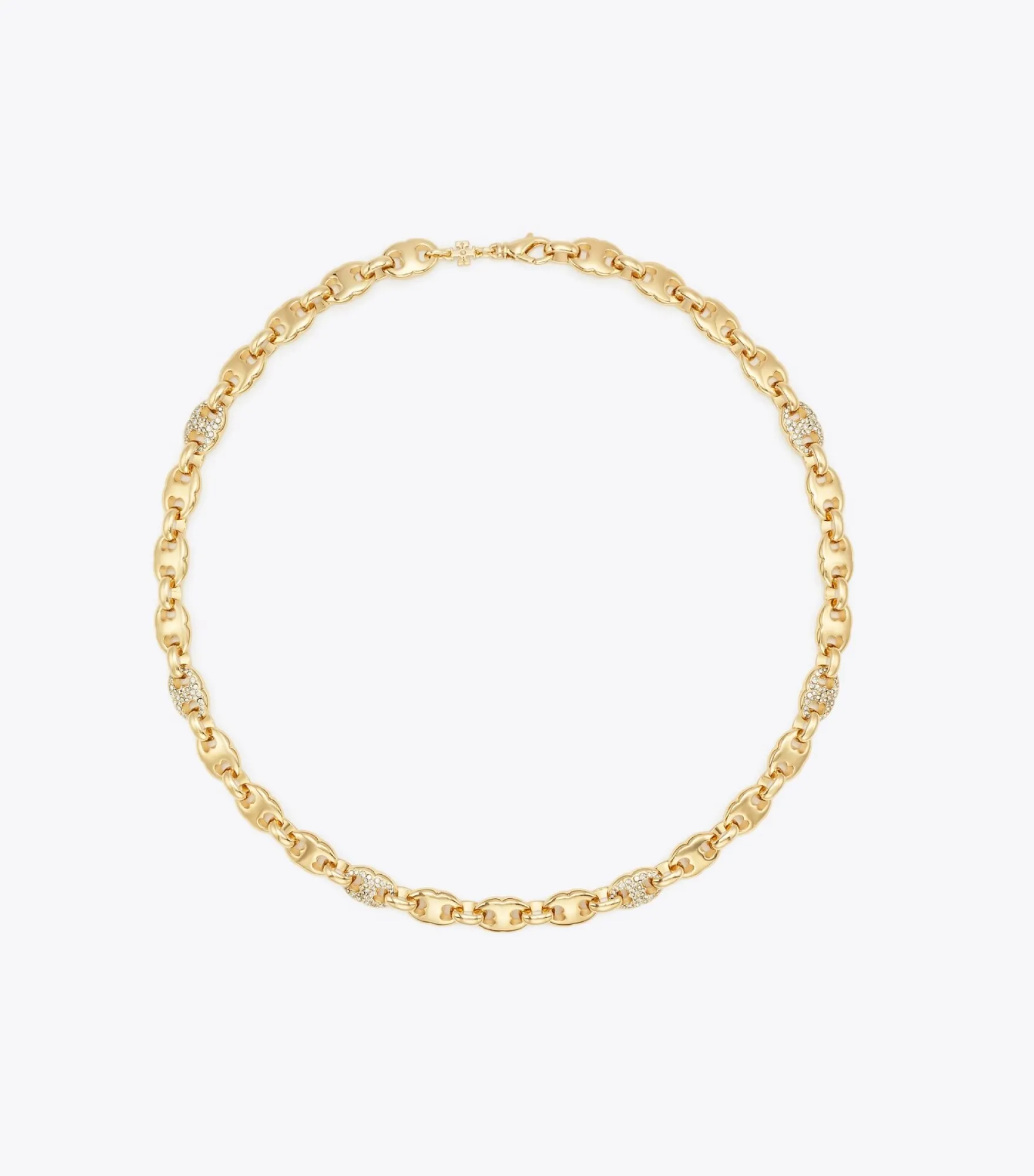 GEMINI LINK PAVÉ NECKLACE