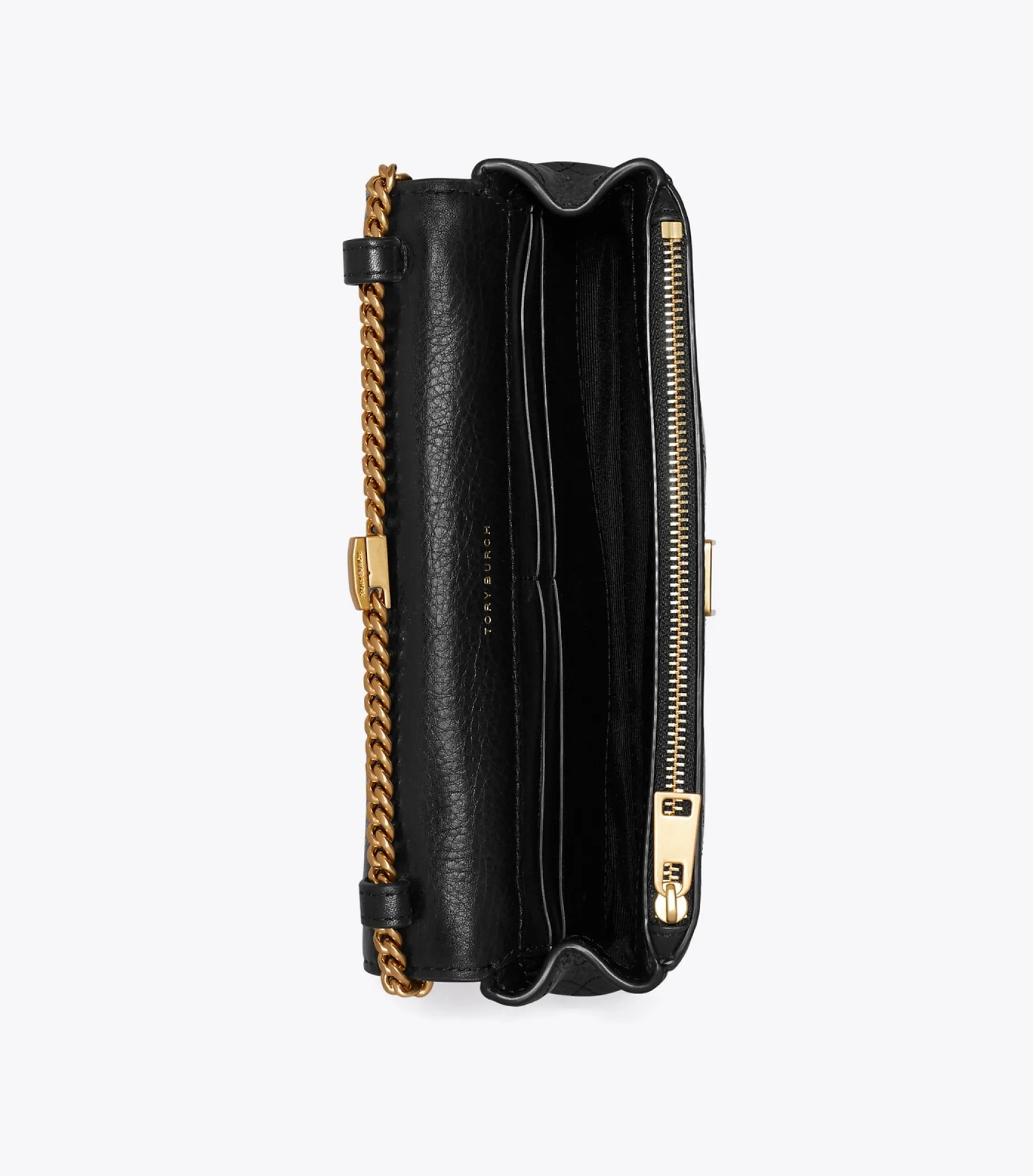 GESTEPPTE CHARLIE CROSSBODY BAG MIT KETTE