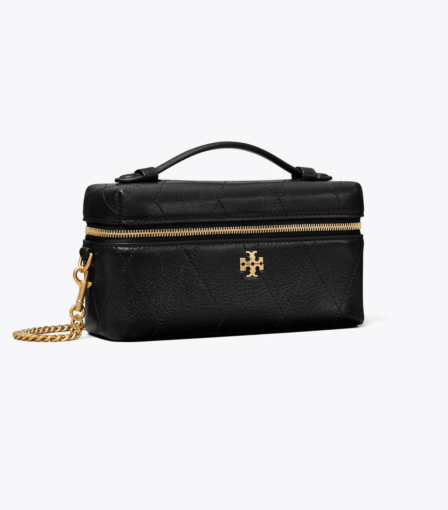 GESTEPPTE CHARLIE KOSMETIKTASCHE IM QUERFORMAT