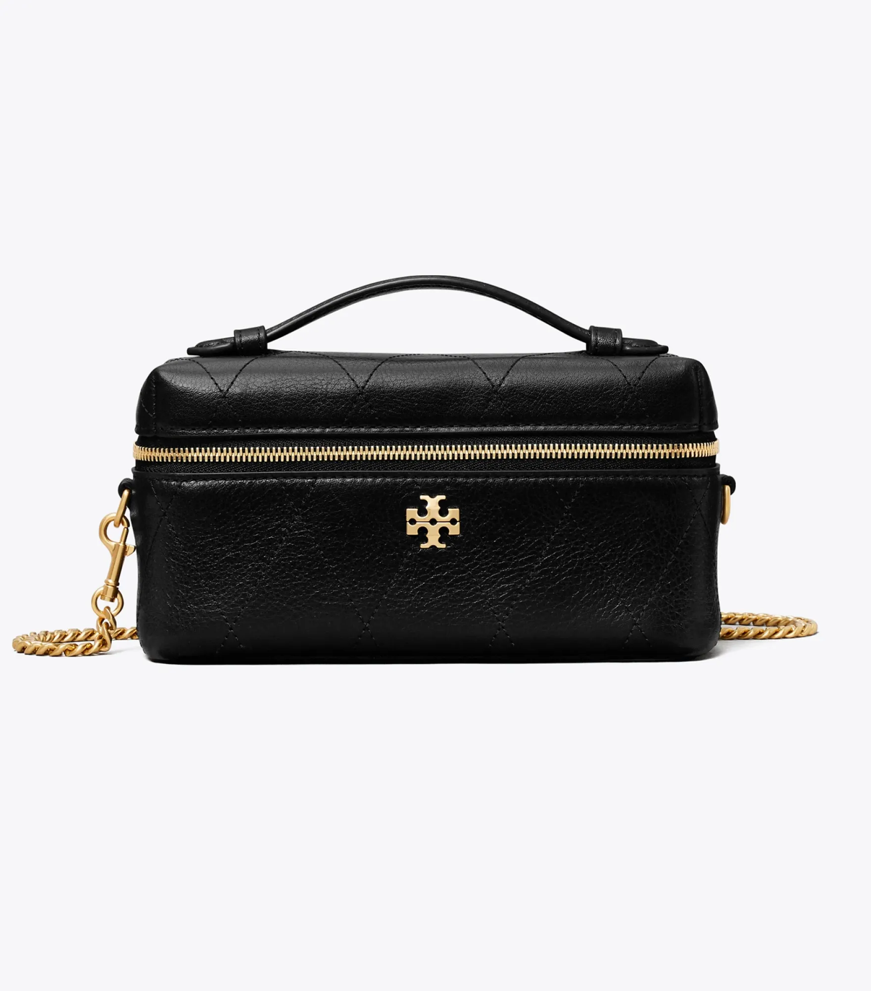 GESTEPPTE CHARLIE KOSMETIKTASCHE IM QUERFORMAT