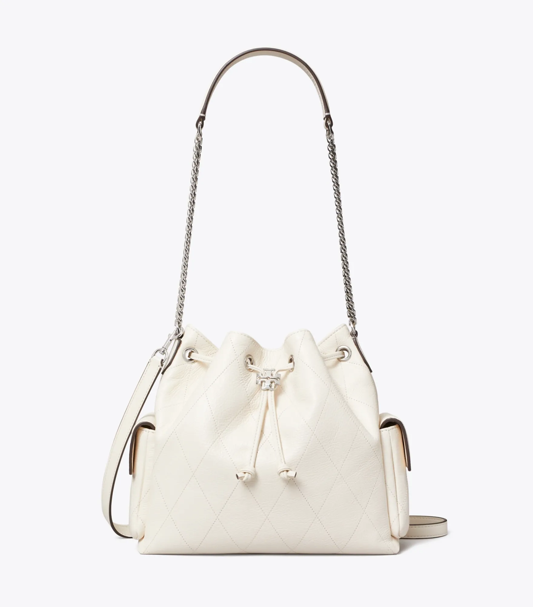 GESTEPPTE CHARLIE SCHULTERTASCHE MIT TUNNELZUG