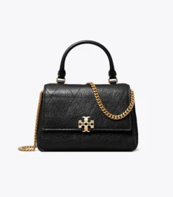 GESTEPPTE MINI CHARLIE CROSSBODY BAG MIT TRAGEGRIFF OBEN
