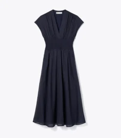 GESTREIFTES BAUMWOLLKLEID