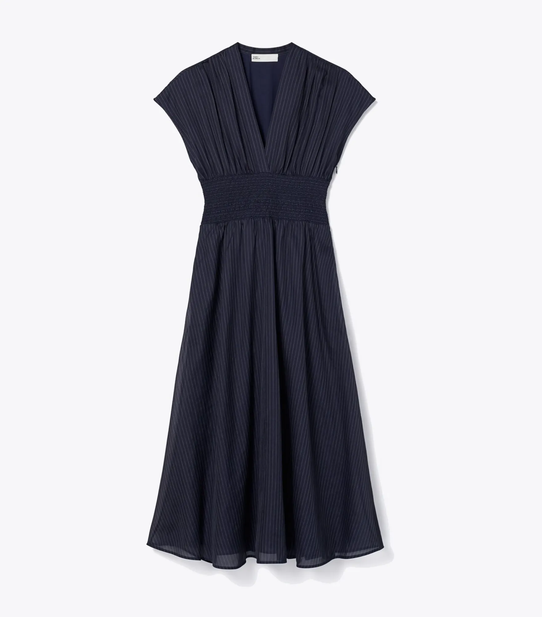 GESTREIFTES BAUMWOLLKLEID