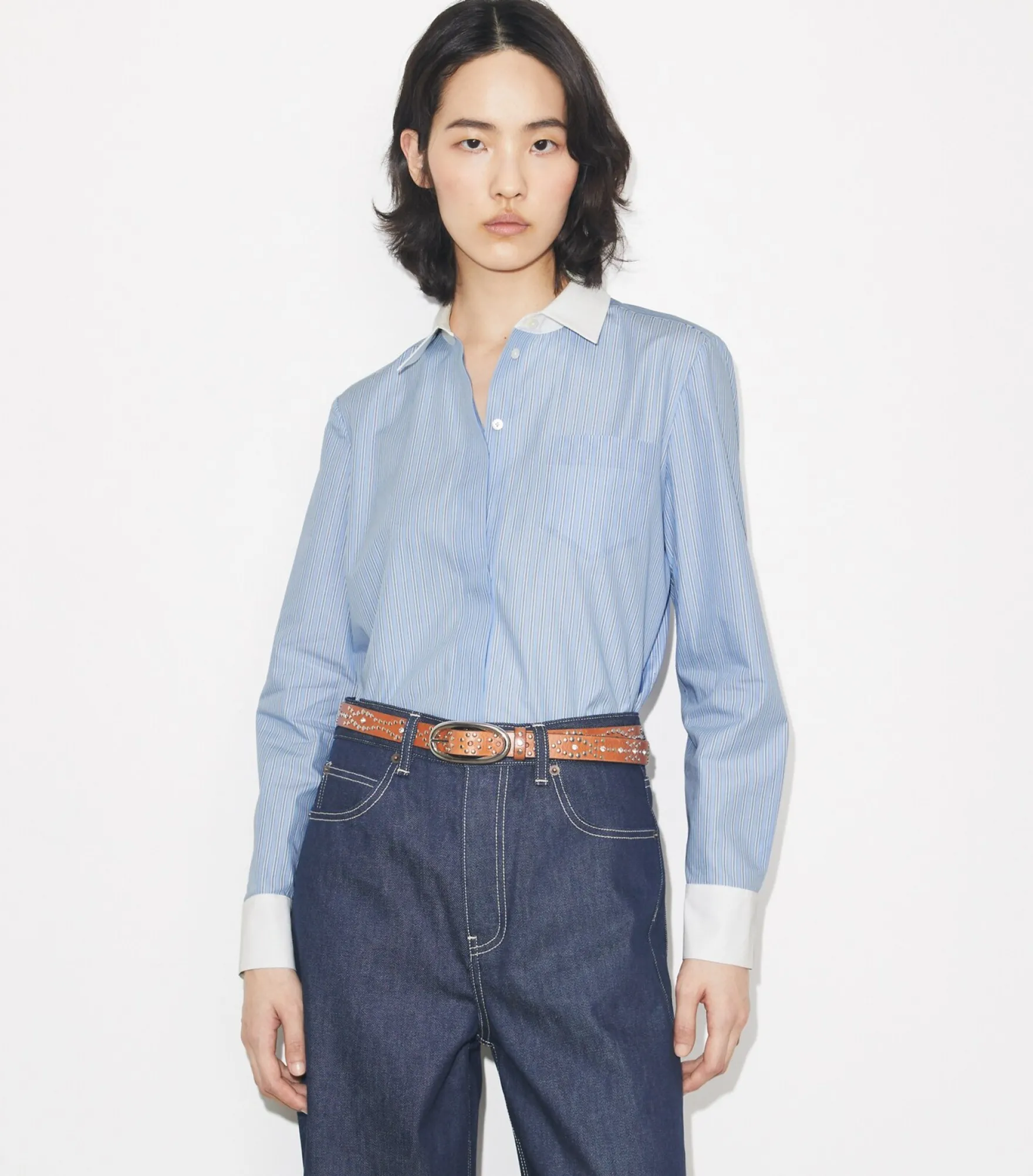 GESTREIFTES BUTTON-DOWN-HEMD