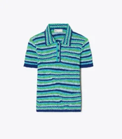 GESTREIFTES POLOSHIRT AUS BAUMWOLLE