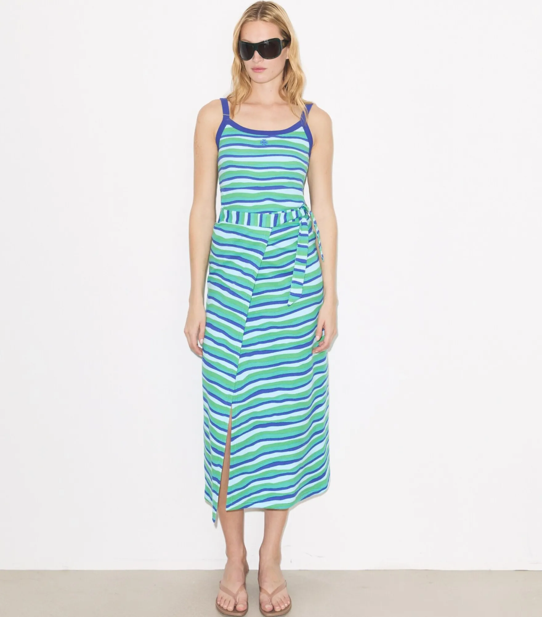 GESTREIFTES TANKTOP AUS BAUMWOLLE