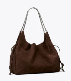 GROSSE FLEMING TOTE BAG AUS WILDLEDER