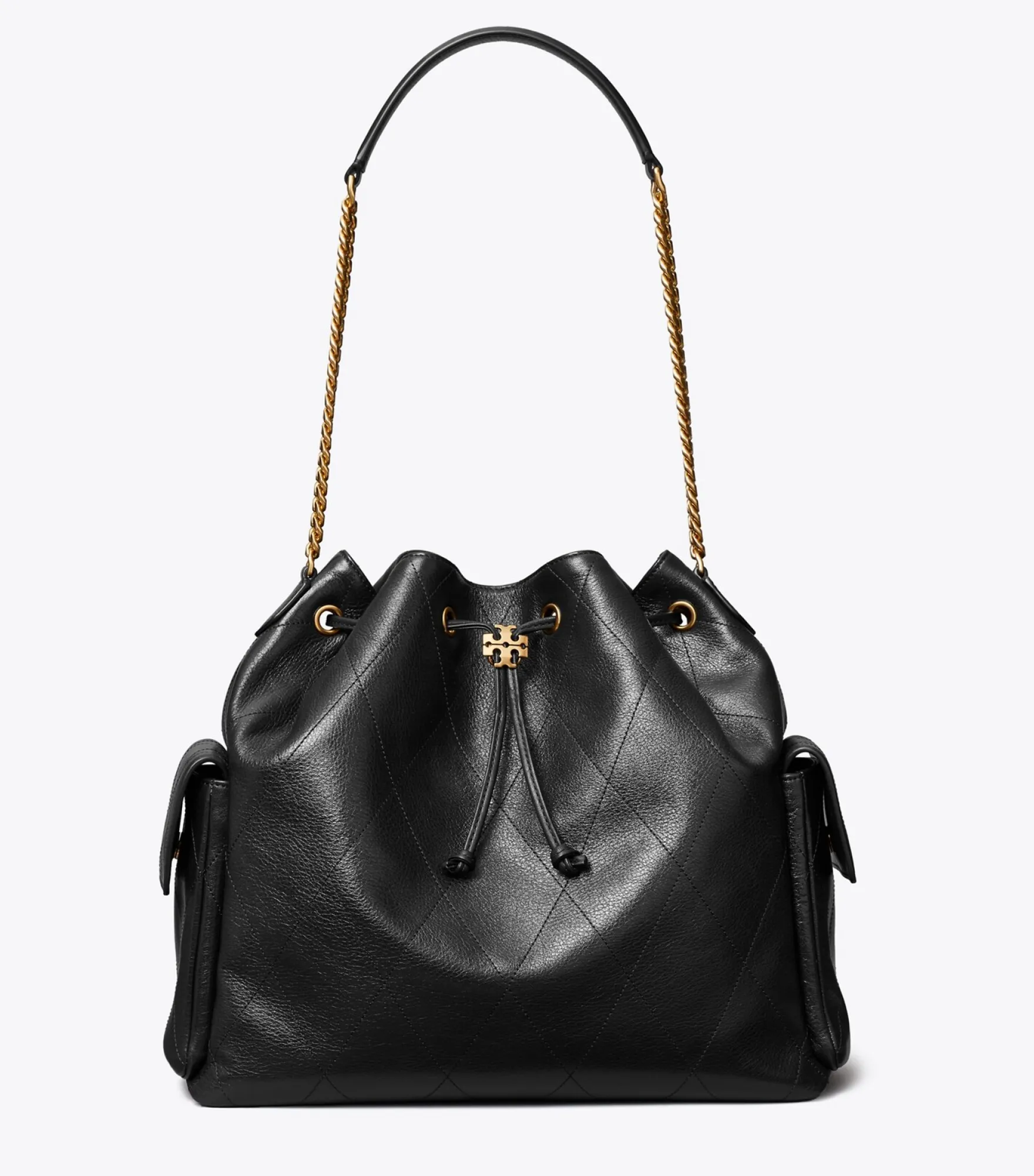 GROSSE GESTEPPTE CHARLIE SCHULTERTASCHE MIT TUNNELZUG