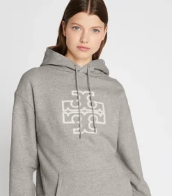 HOODIE AUS FRENCH TERRY MIT LOGO