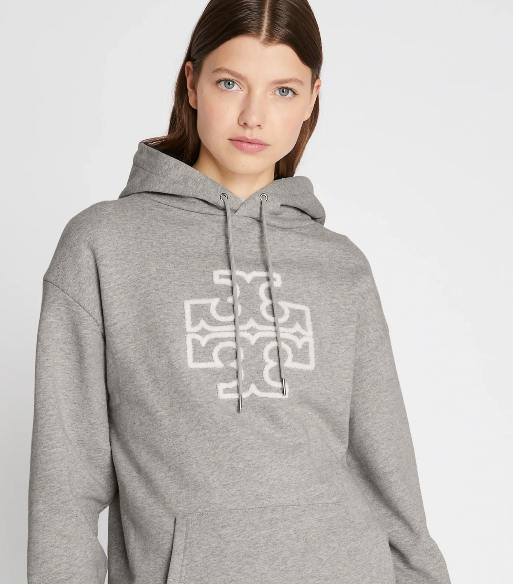 HOODIE AUS FRENCH TERRY MIT LOGO