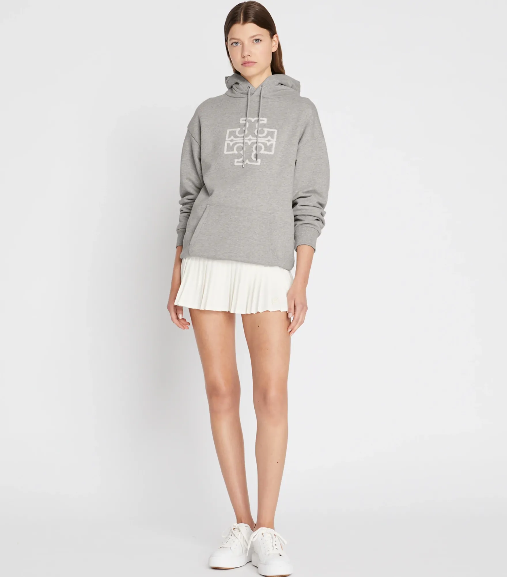 HOODIE AUS FRENCH TERRY MIT LOGO