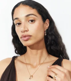 ICON PAVÉ CHARM PENDANT NECKLACE