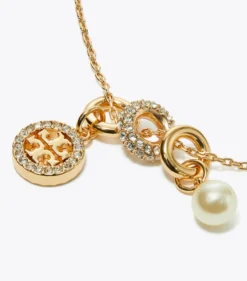 ICON PAVÉ CHARM PENDANT NECKLACE