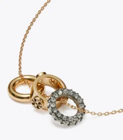 ICON PAVÉ-HALSKETTE UND OHRRINGE IM GESCHENKSET