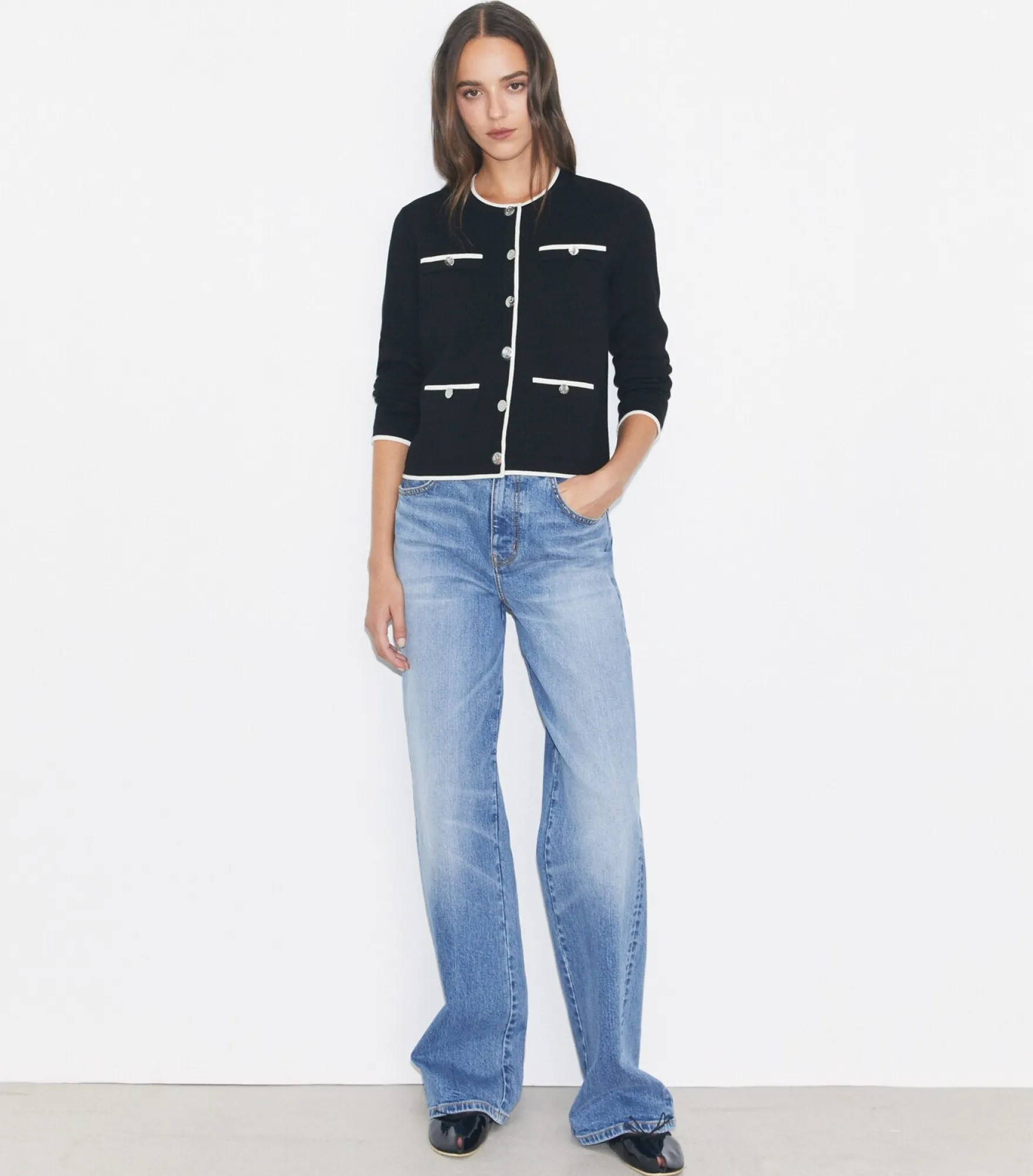 KENDRA CARDIGAN AUS WOLLE