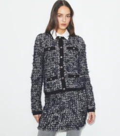 KENDRA TWEED-CARDIGAN