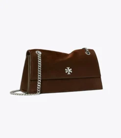 KIRA SCHULTERTASCHE AUS WILDLEDER MIT DREHVERSCHLUSS