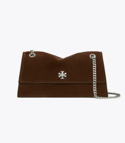 KIRA SCHULTERTASCHE AUS WILDLEDER MIT DREHVERSCHLUSS