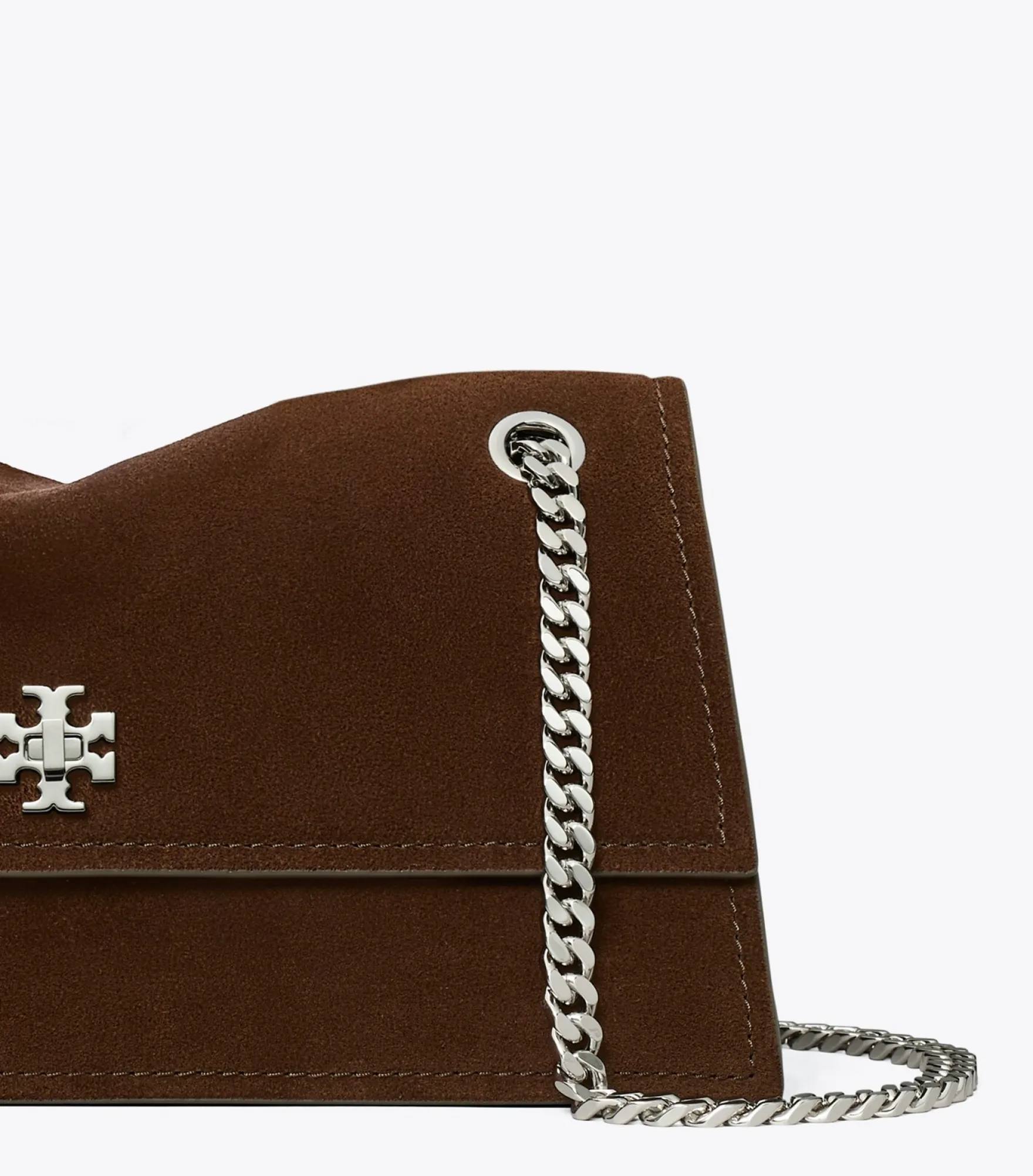 KIRA SCHULTERTASCHE AUS WILDLEDER MIT DREHVERSCHLUSS